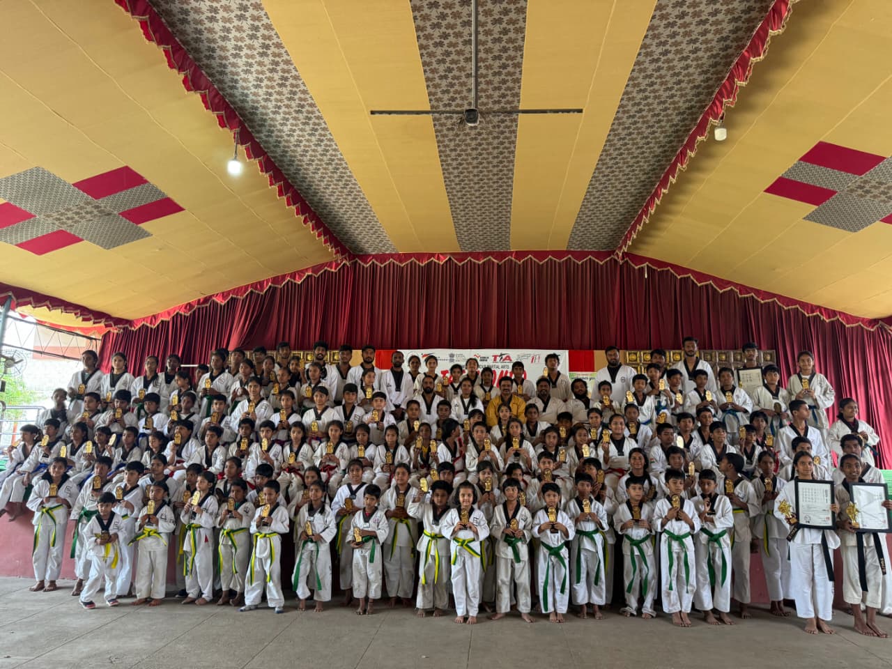 Teen Taekwondo belt grading