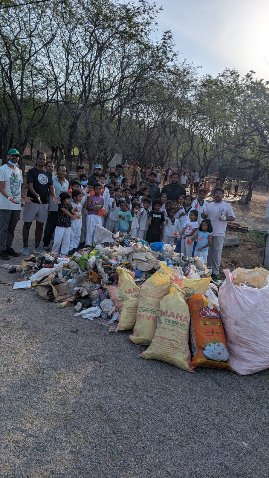 GTA students community clean-up drive